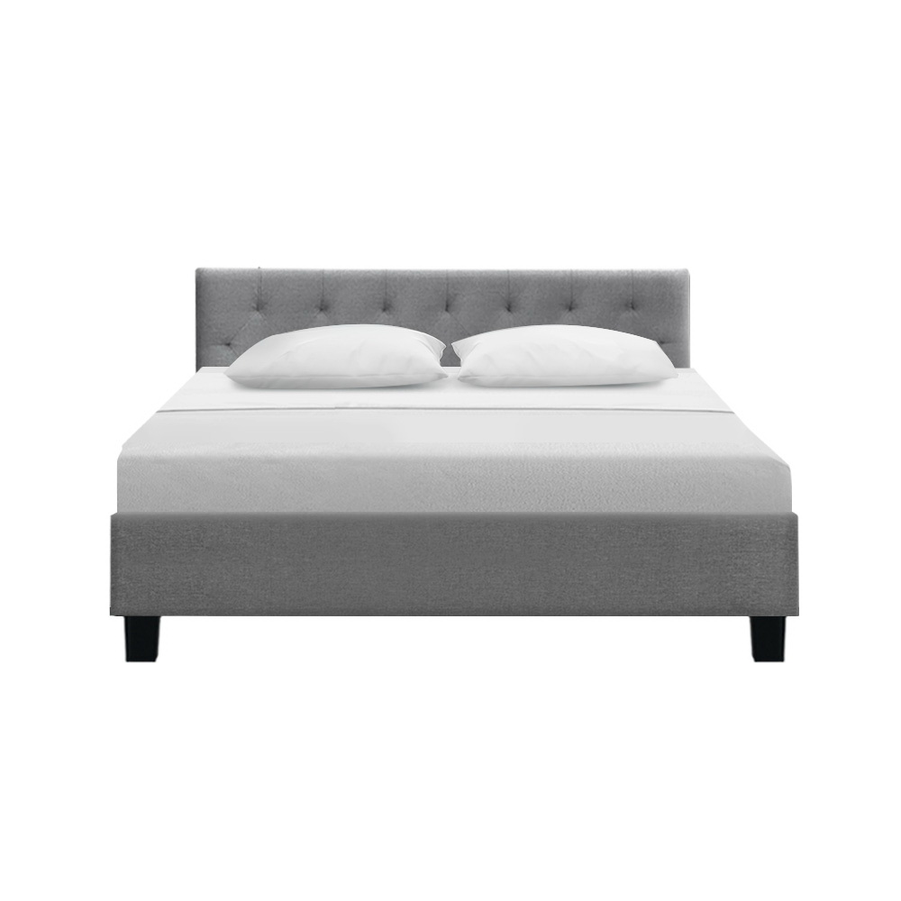 Artiss Vanke Linen Bed Frame, Multiple Sizes view 3