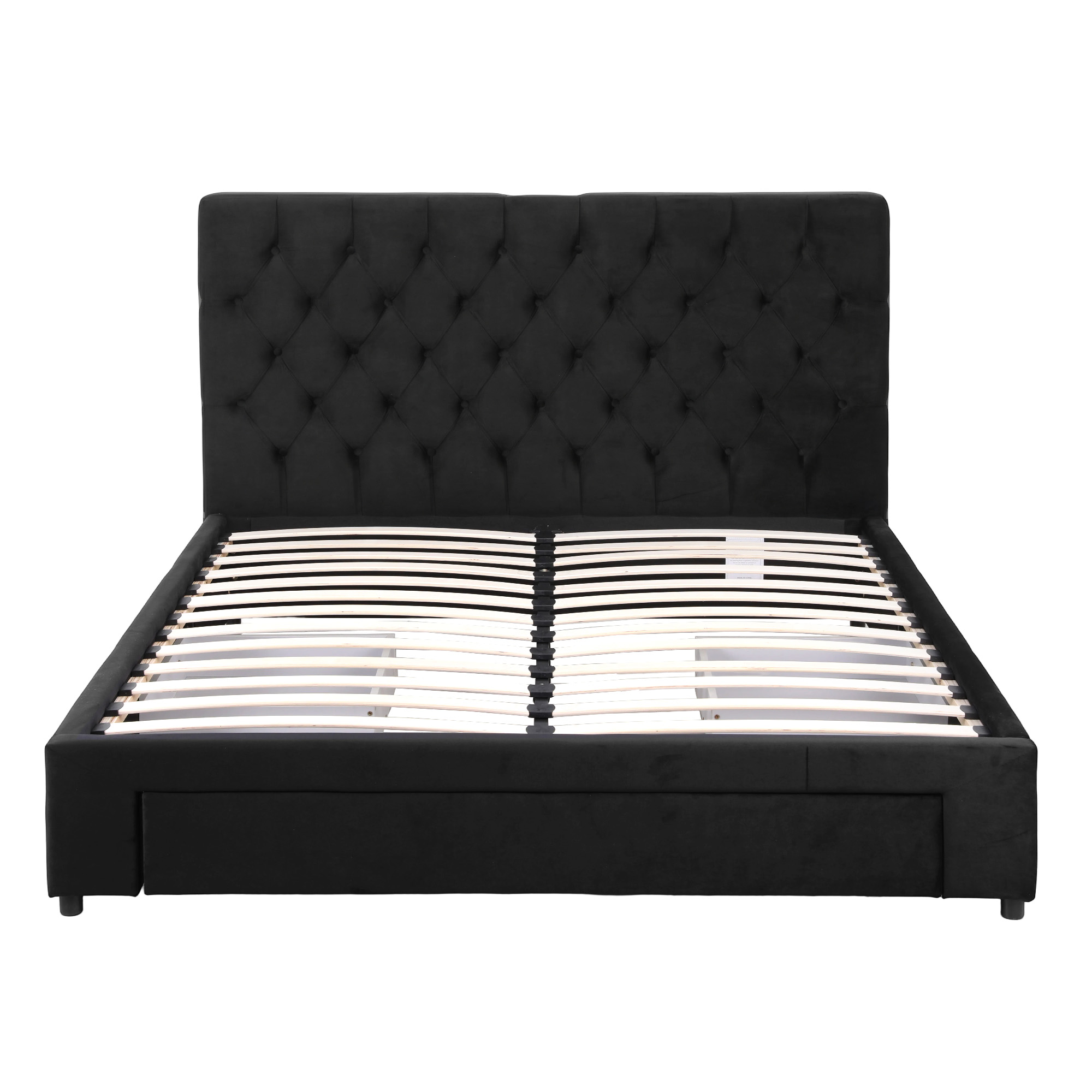 Artiss Bed Frame with Storage Charging Station, Queen or King view 3