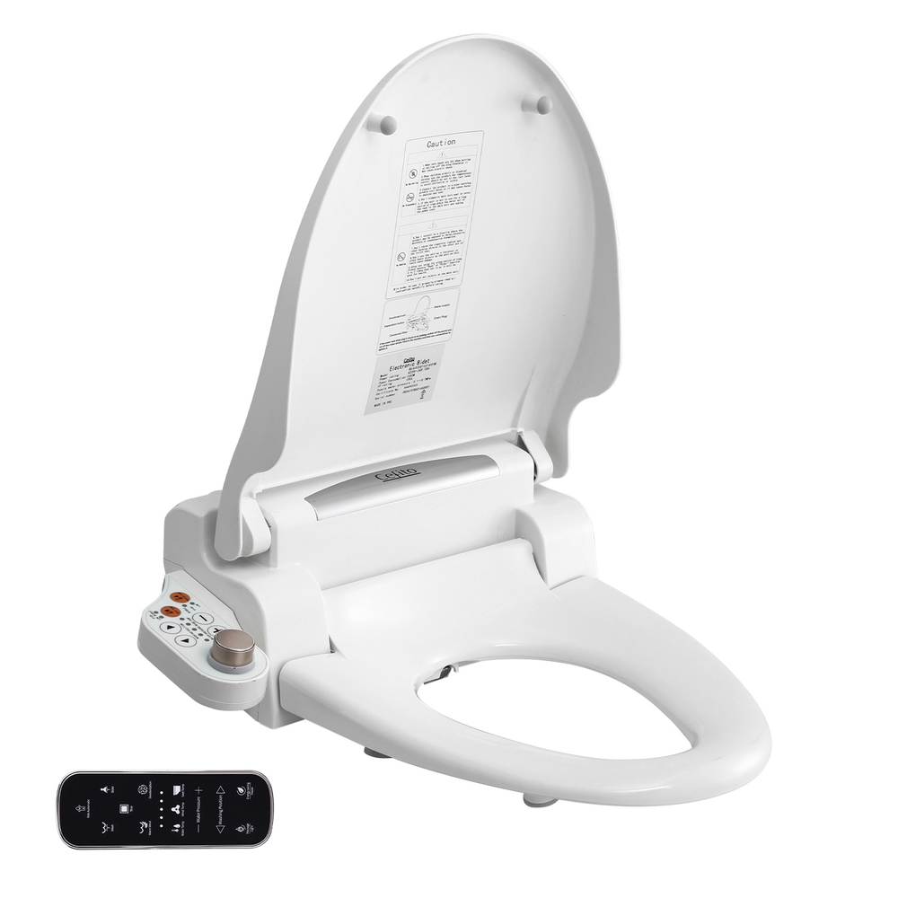 Cefito Electric Bidet Toilet Seat with Remote and LED Light