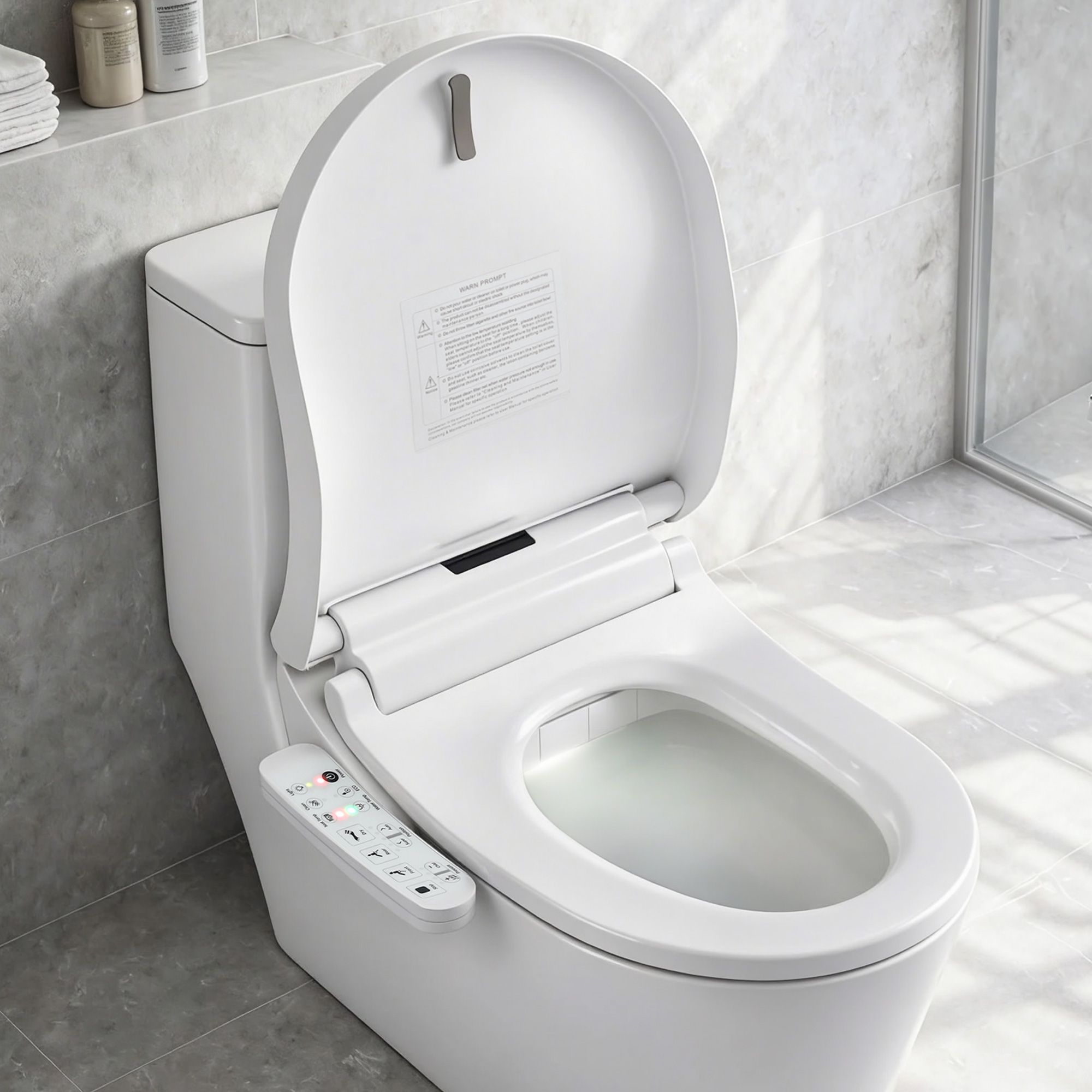 Cefito Electric Bidet Toilet Seat, D-Shape, SIAA