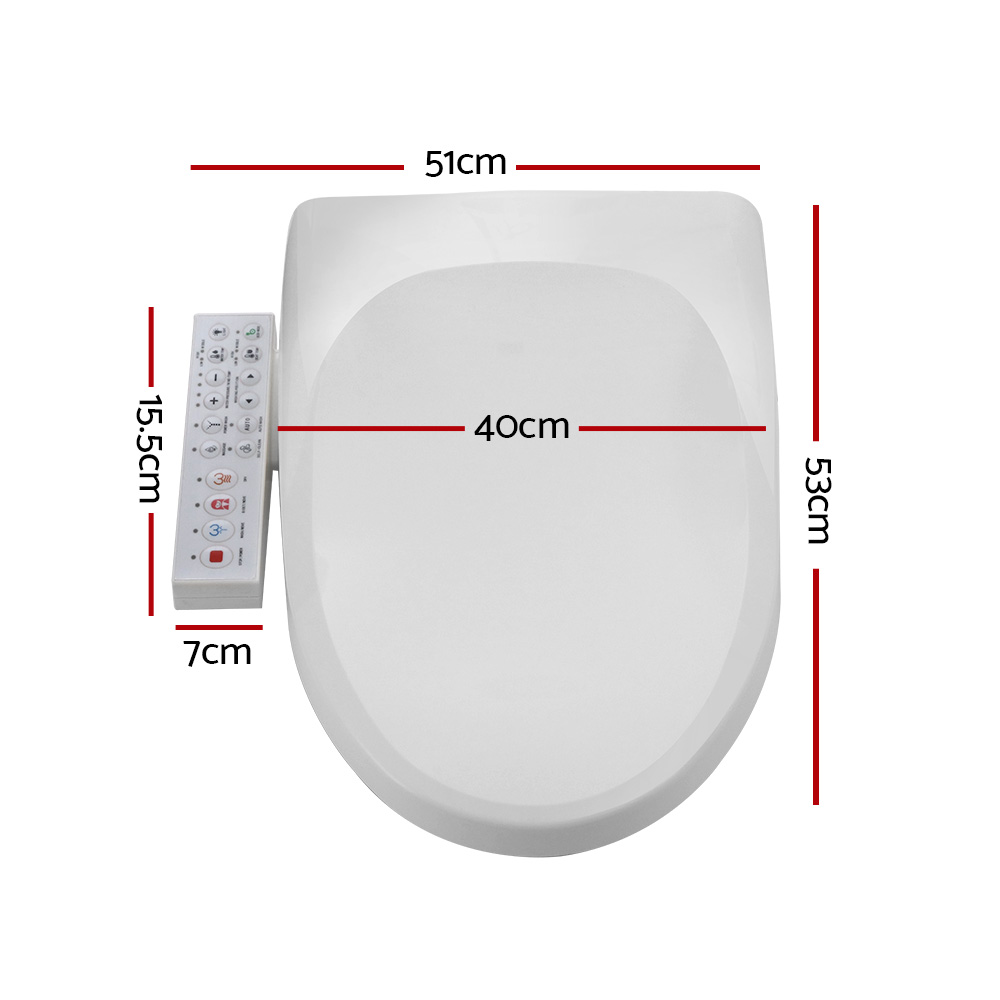 Cefito V-Shape Electric Bidet Toilet Seat with Water Spray view 2