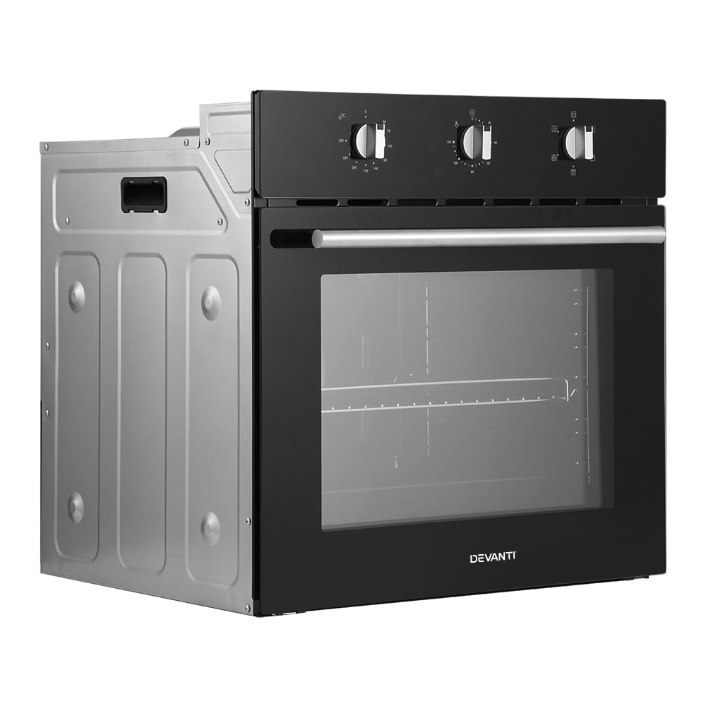 Devanti Electric Built In Wall Oven Stainless Steel view 3