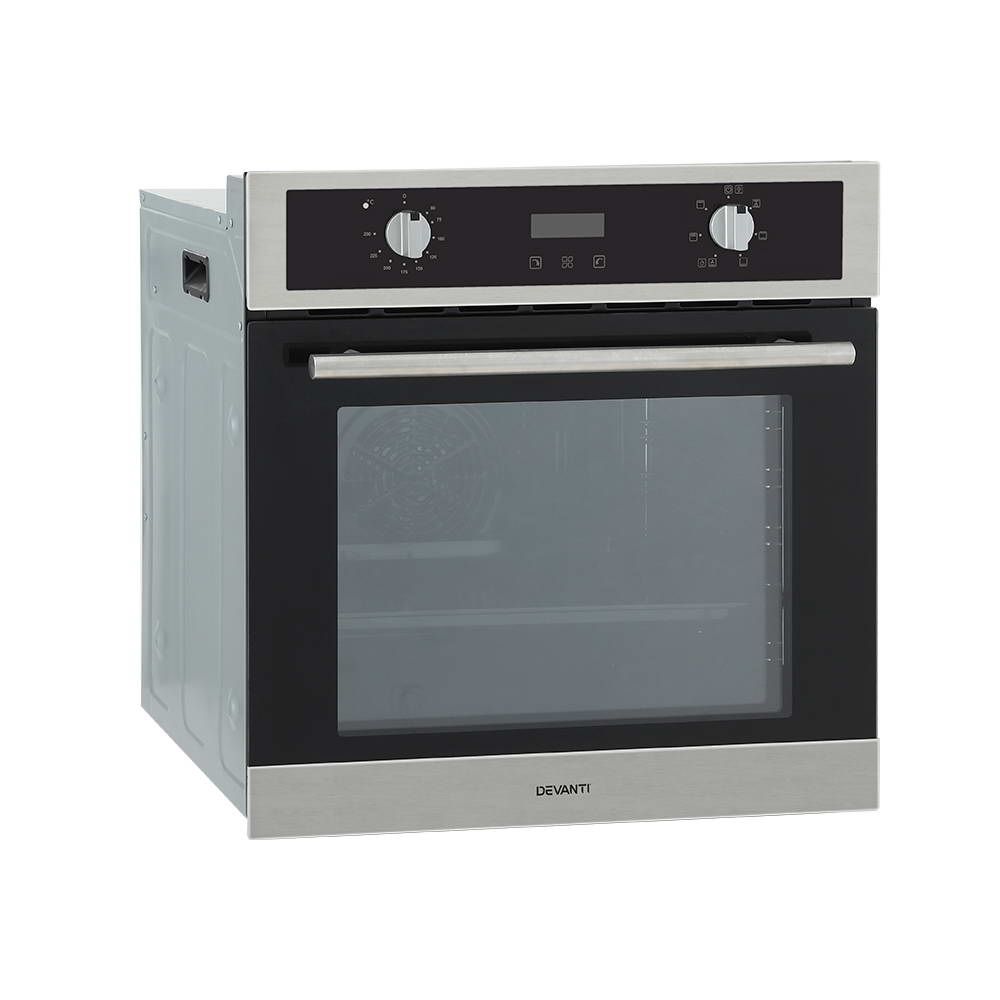 Devanti Built-In Wall Oven 80L Convection Grill view 3