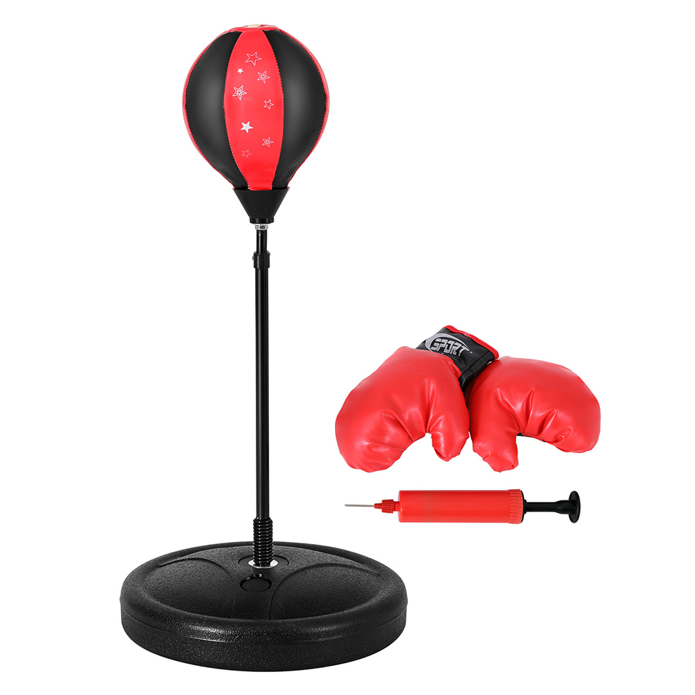 Everfit Kids Boxing Bag Stand Set with Pump, Adjustable Height