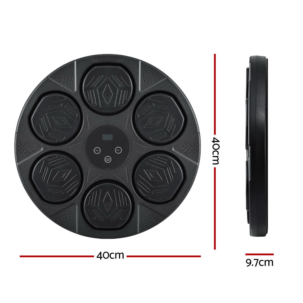 Everfit Wall-Mounted Boxing Machine with LED Display & Gloves view 2