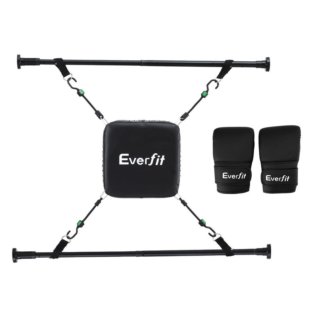 Everfit Doorway Punching Bag with Boxing Gloves Adjustable