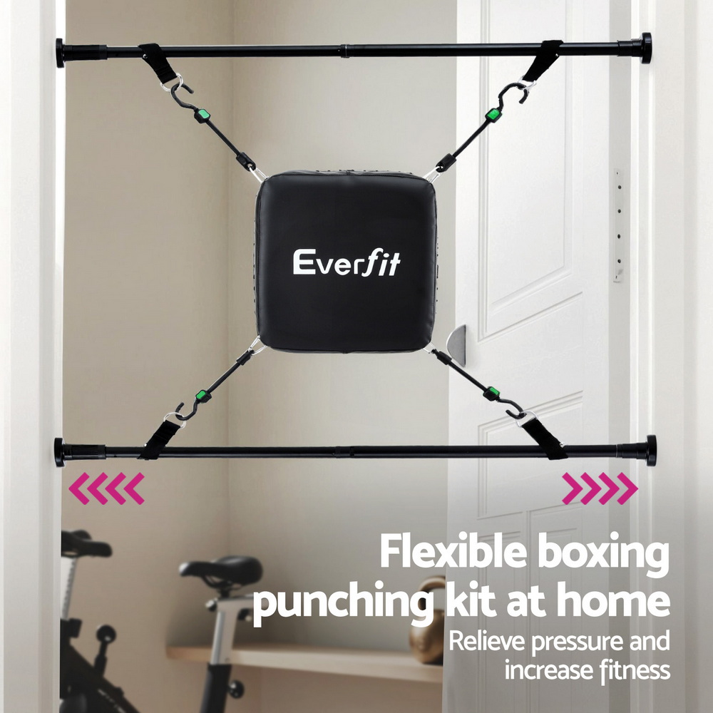Everfit Doorway Punching Bag with Boxing Gloves Adjustable view 5
