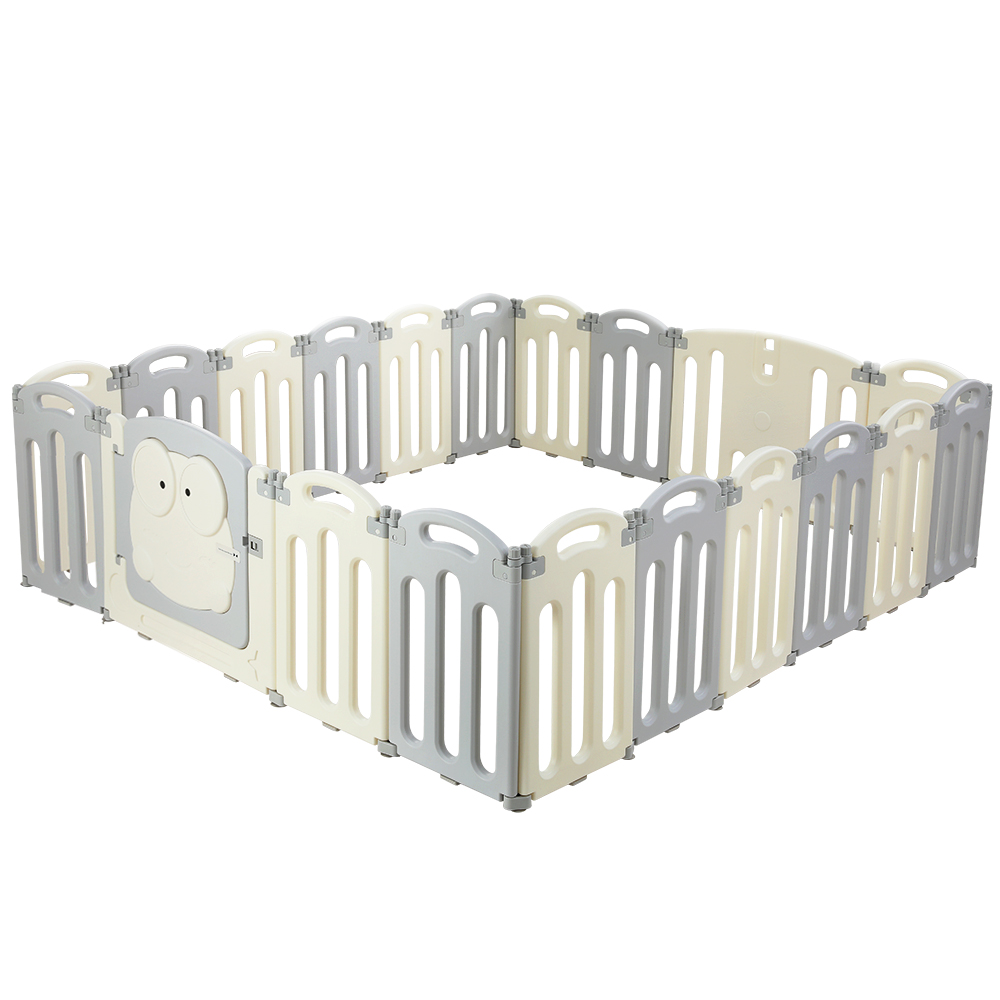 Keezi 20-Panel Baby Playpen Foldable Safety Fence
