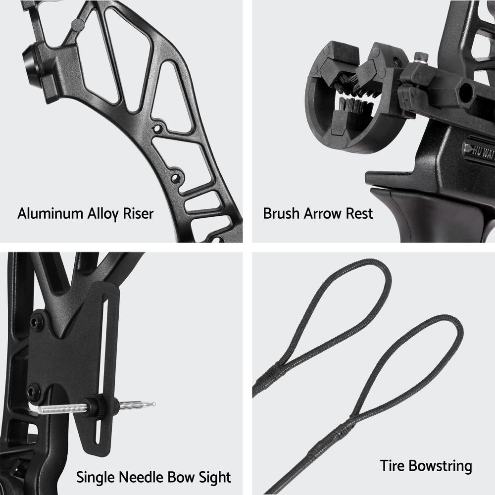 Everfit 55lbs Bow Arrow Set for Archery Beginners view 5