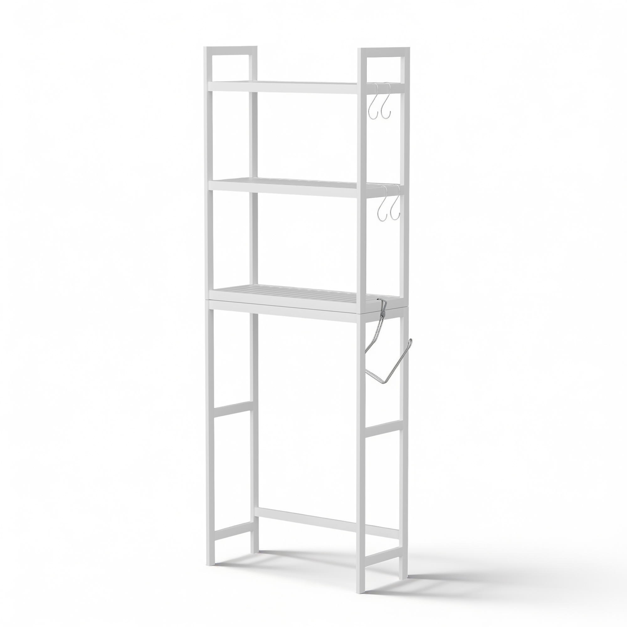 Artiss 3 Tier Over Toilet Storage Rack White