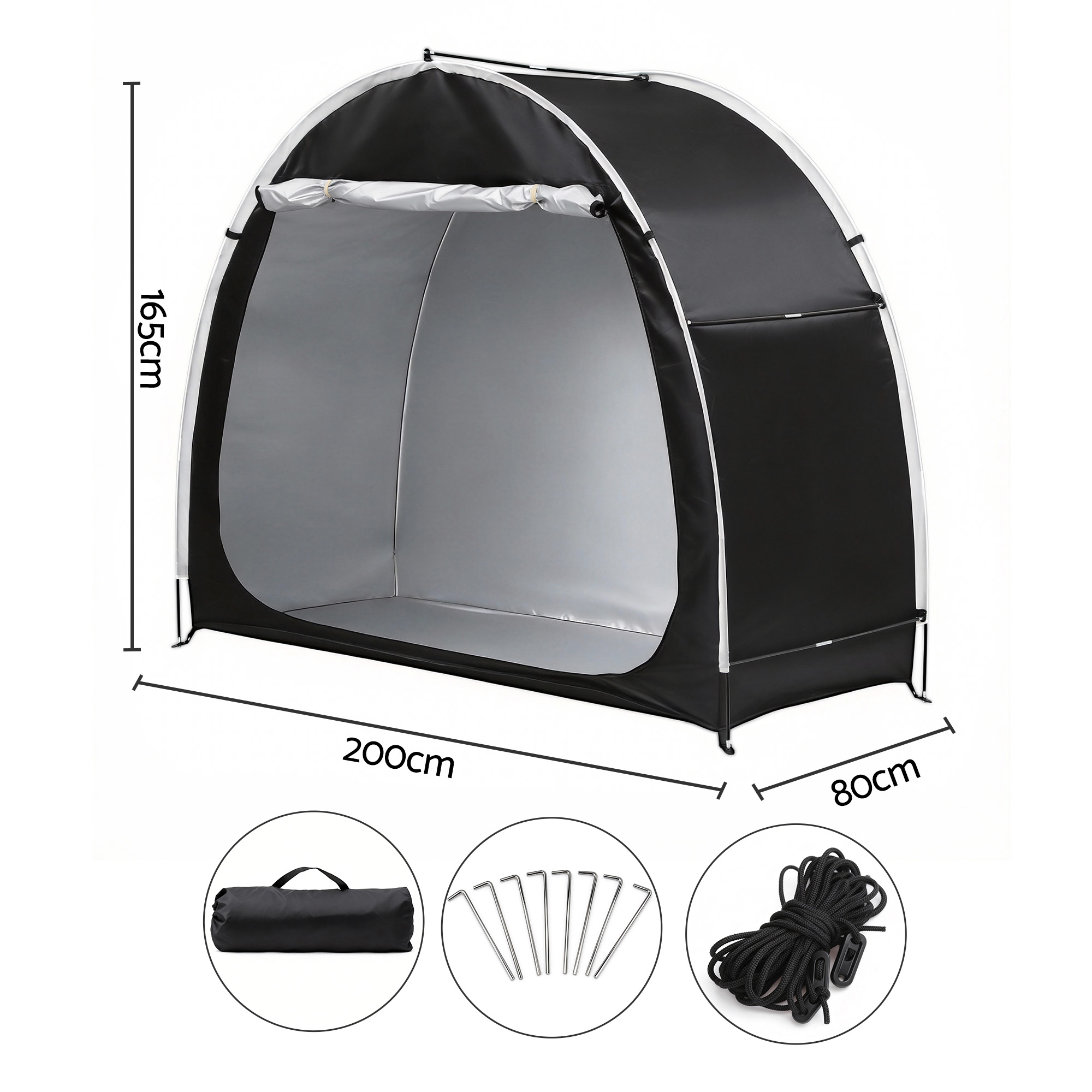Giantz Bike Storage Tent Waterproof with Large Space view 2