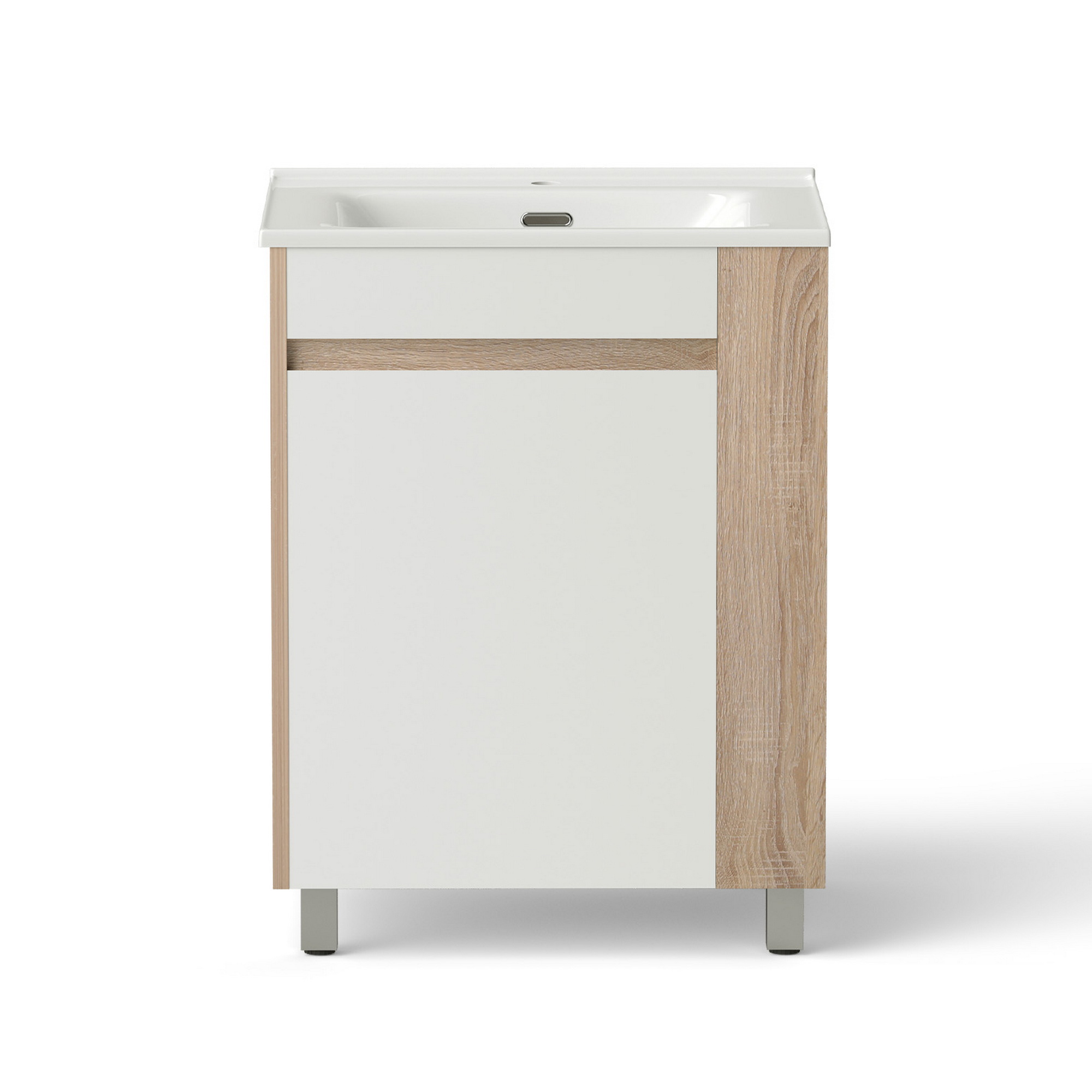 Cefito 835mm Freestanding Vanity Unit, Side Storage view 4