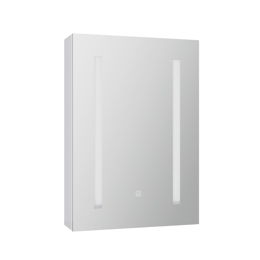 Cefito Bathroom Mirror Cabinet LED 500x720mm Wall Storage view 4