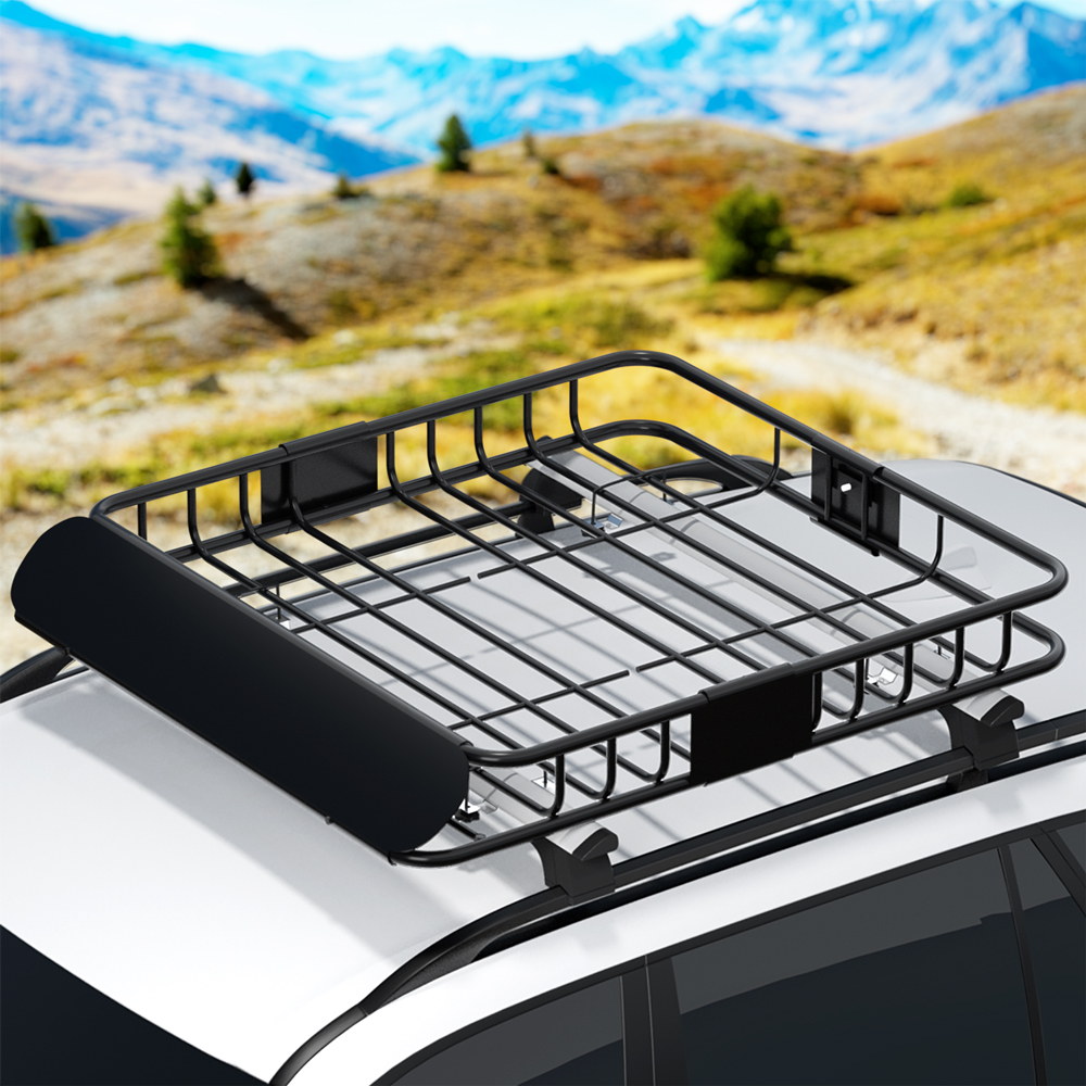 Giantz Car Roof Rack Basket Cargo Carrier, 3 Sizes