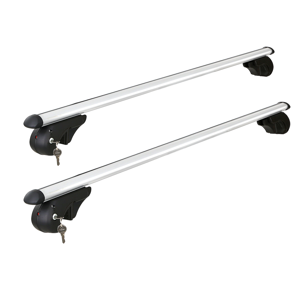 Universal Car Roof Rack Cross Bars Adjustable, 108cm or 123cm