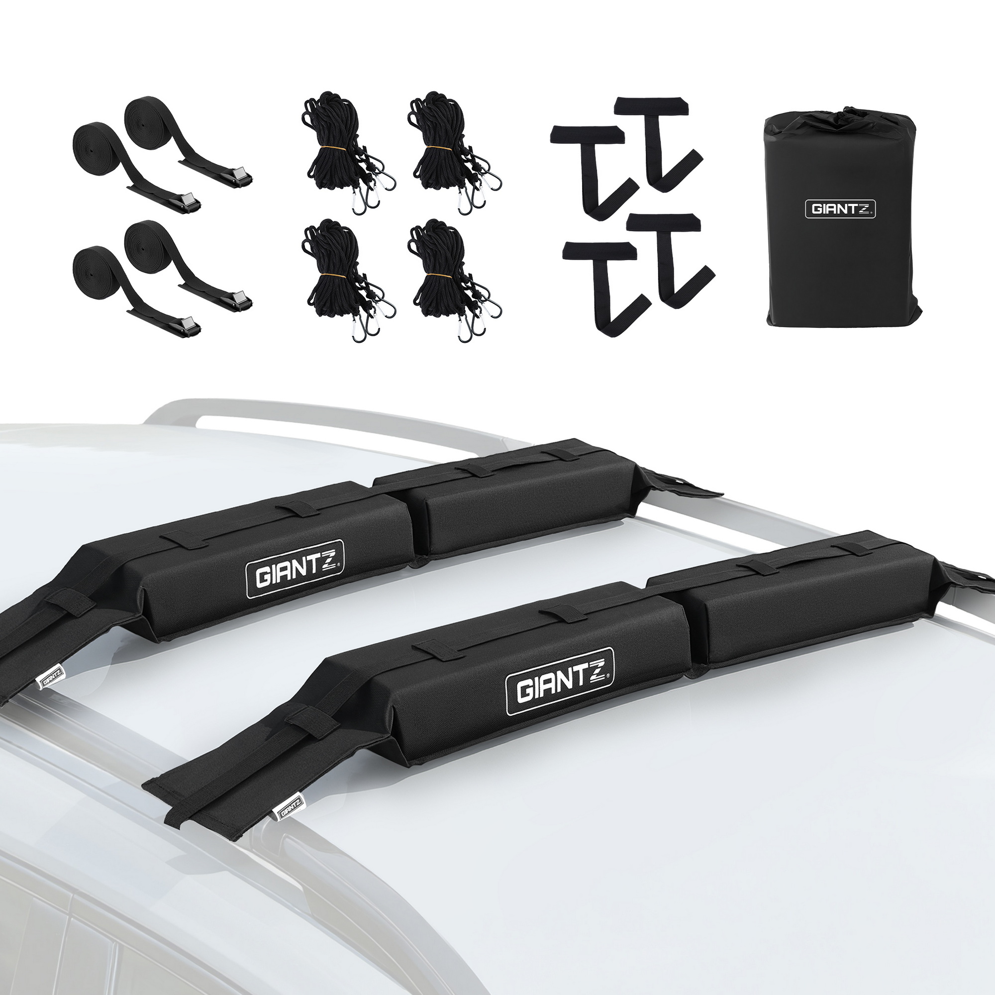 Giantz Universal Soft Roof Rack Pads for Kayak and SUP