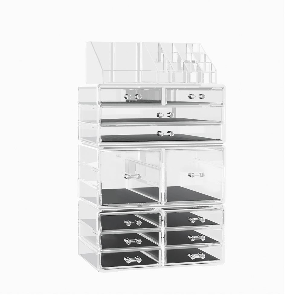 Embellir Cosmetic Organizer Acrylic 12 Drawer Storage view 3