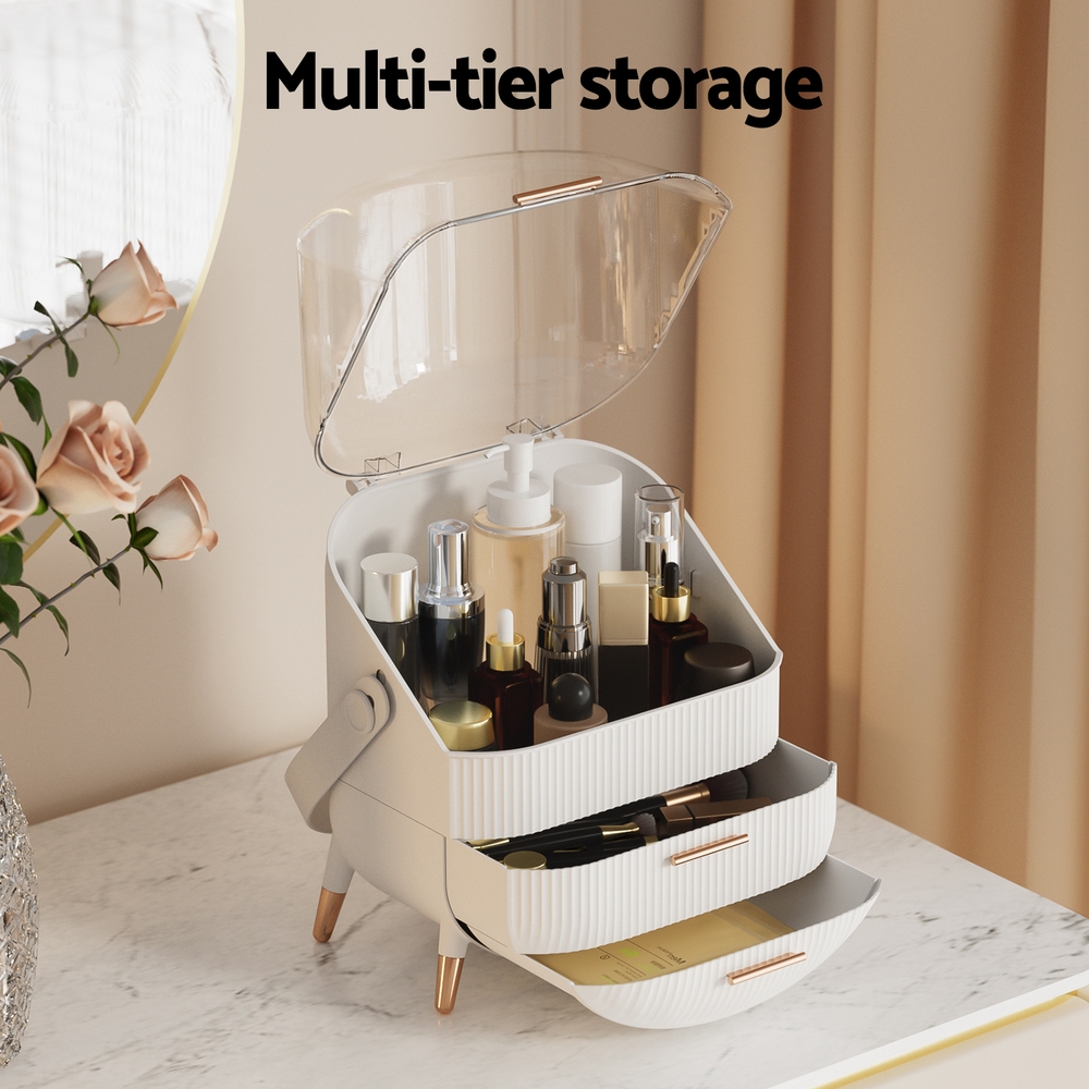 Embellir Cosmetic Organizer Portable Storage Handle view 5