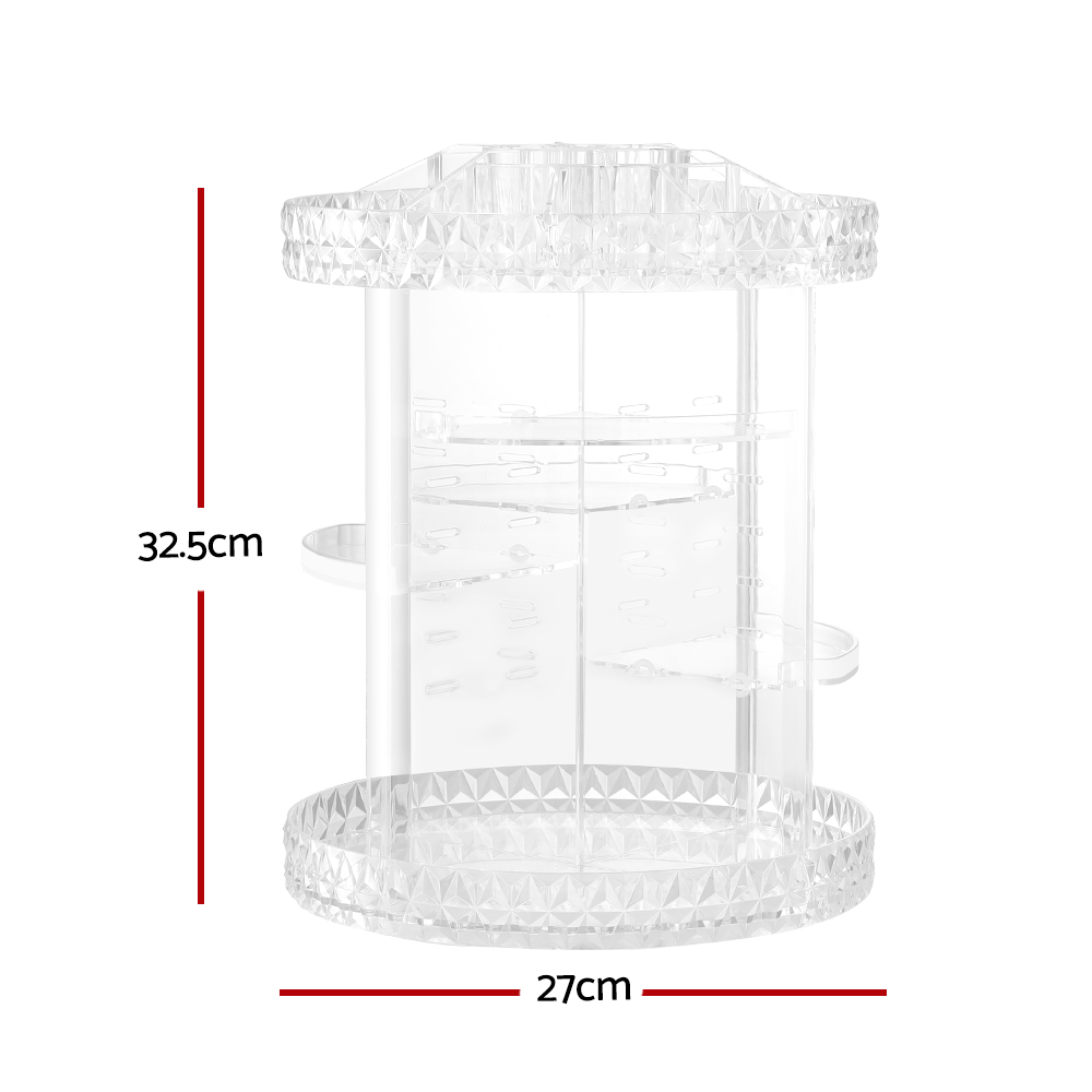 Embellir Cosmetic Organizer Acrylic Rotating Display view 2