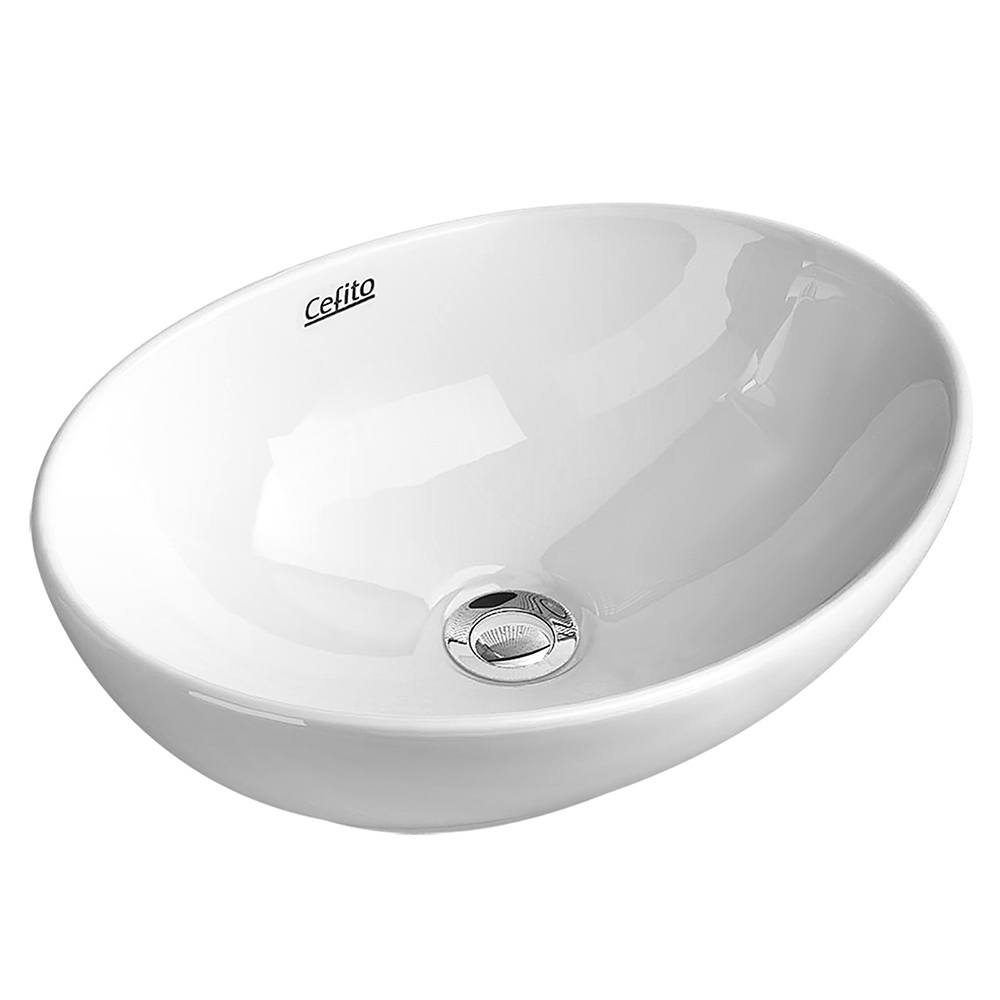 Cefito Ceramic Vanity Sink Basin, 41x34cm