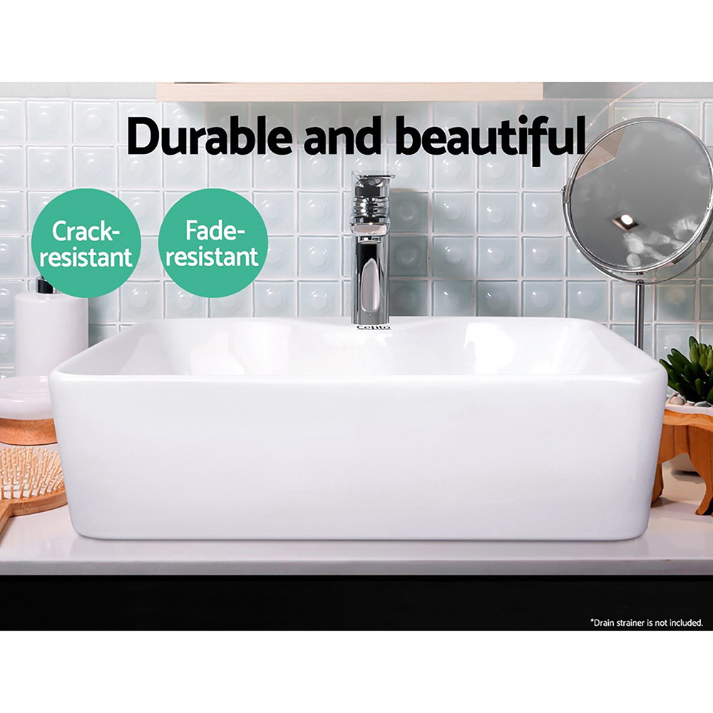 Cefito Ceramic Vanity Sink Basin, 48x38cm view 3