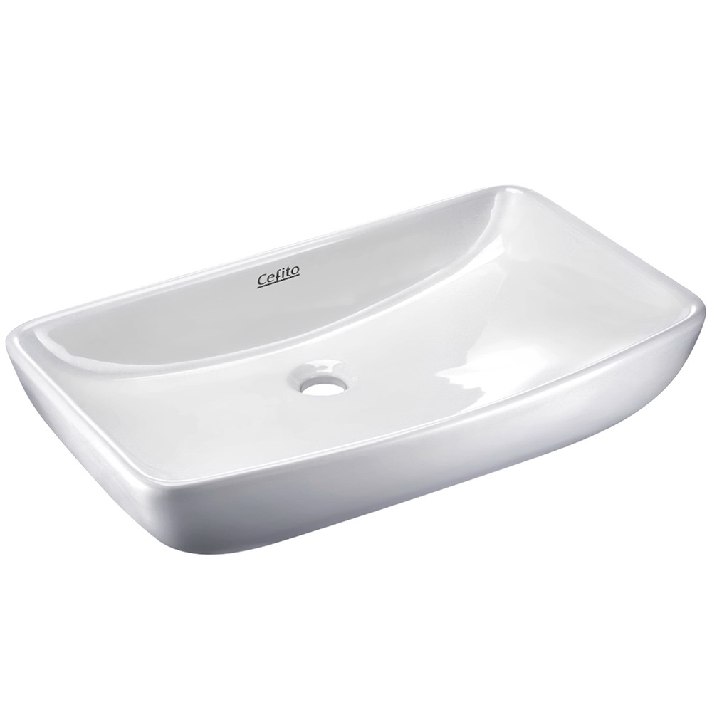 Cefito Ceramic Vanity Sink Basin, 60x38cm