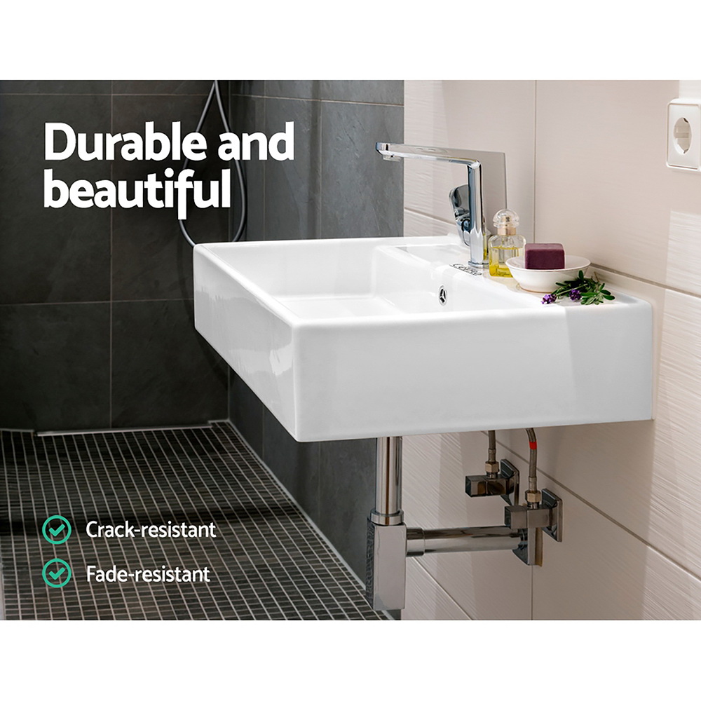 Cefito Ceramic Vanity Sink Basin, 41x41cm view 5
