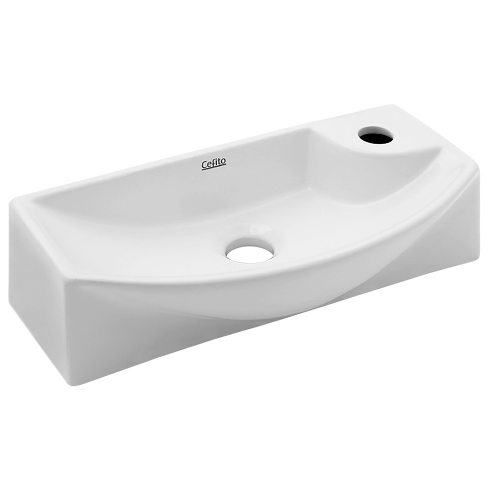 Cefito Ceramic Vanity Sink Basin, 45x23cm