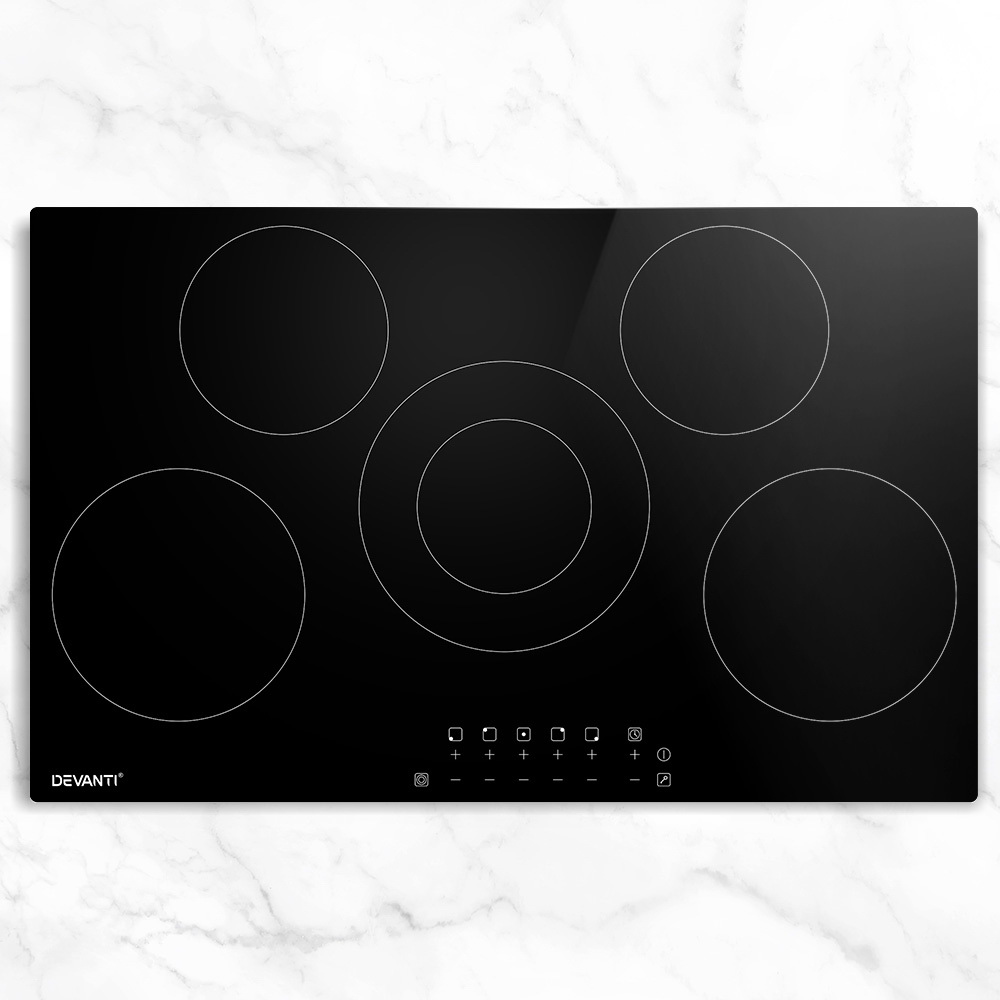 Devanti 90cm Ceramic Cooktop Touch Control