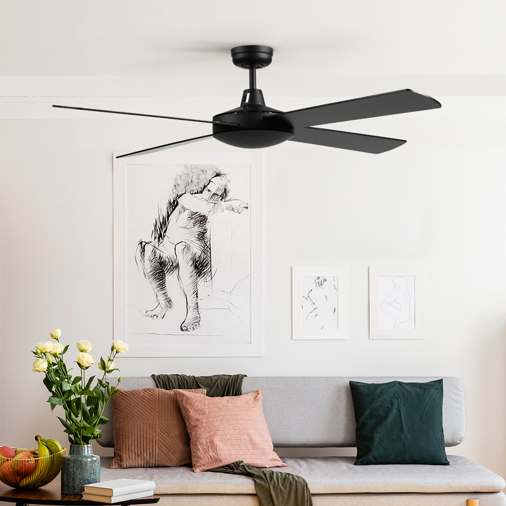 Devanti 52'' DC Ceiling Fan 4 Blades with Remote