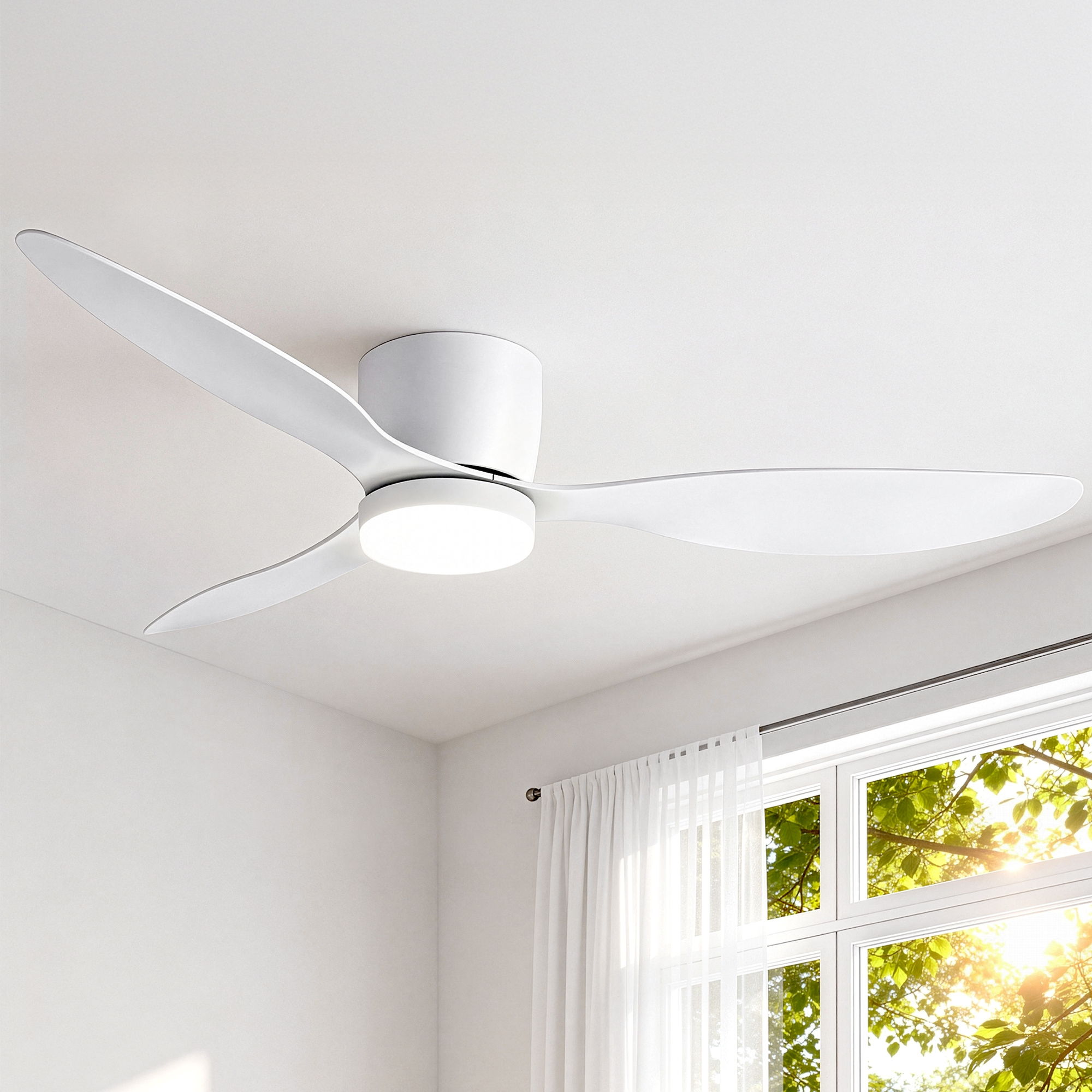 Devanti 52'' 3-Blade DC Ceiling Fan with Light