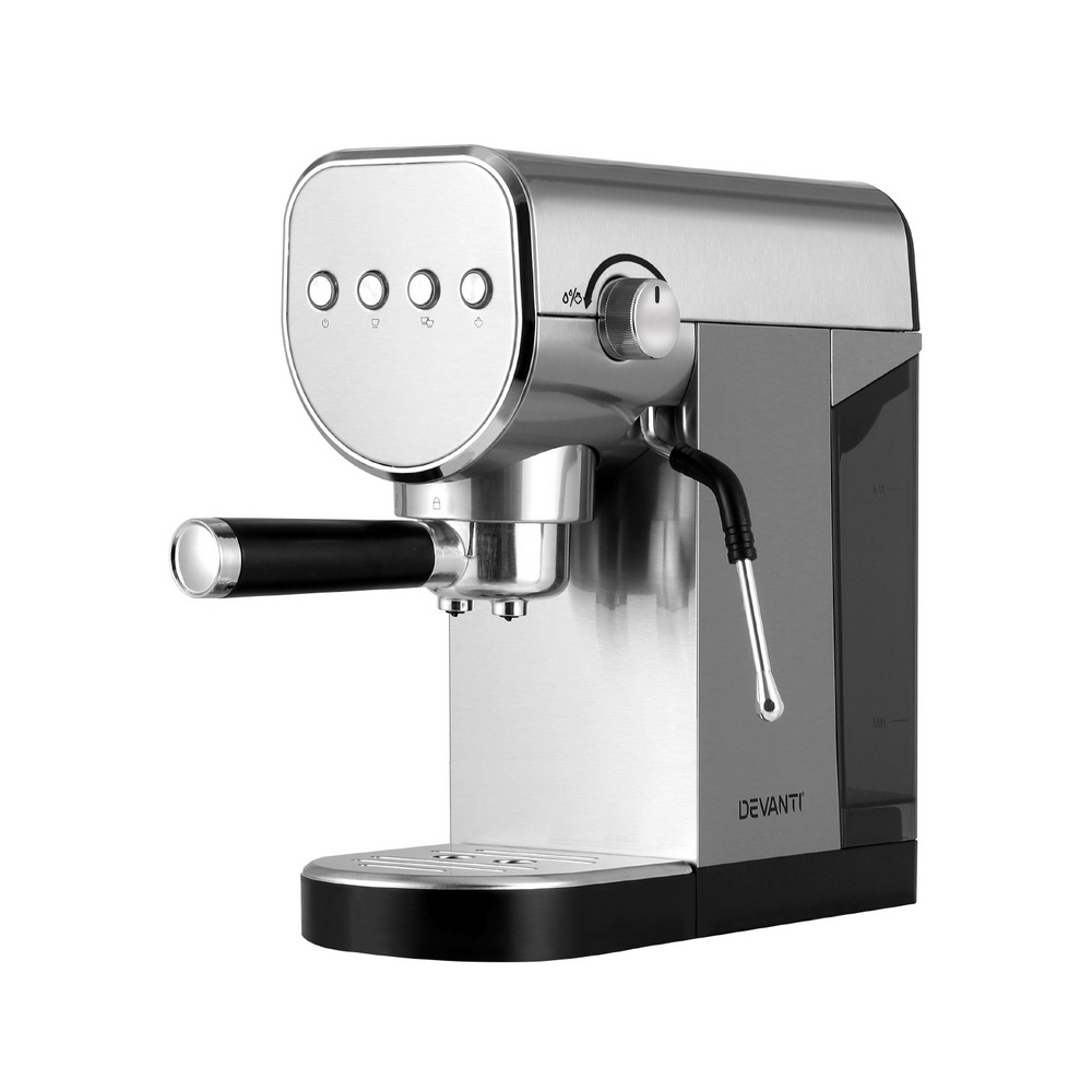 Devanti 20 Bar Cafe Coffee Machine Espresso Maker