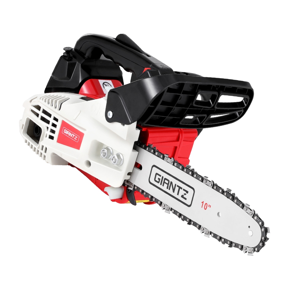 Giantz 25cc Petrol Chainsaw 10 Inch Bar E-Start Pruner