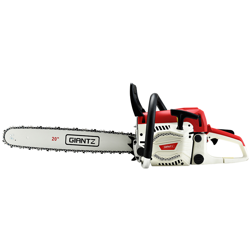 Giantz 58cc Petrol Chainsaw 20 Inch Bar 2.4kW 2 Stroke view 4