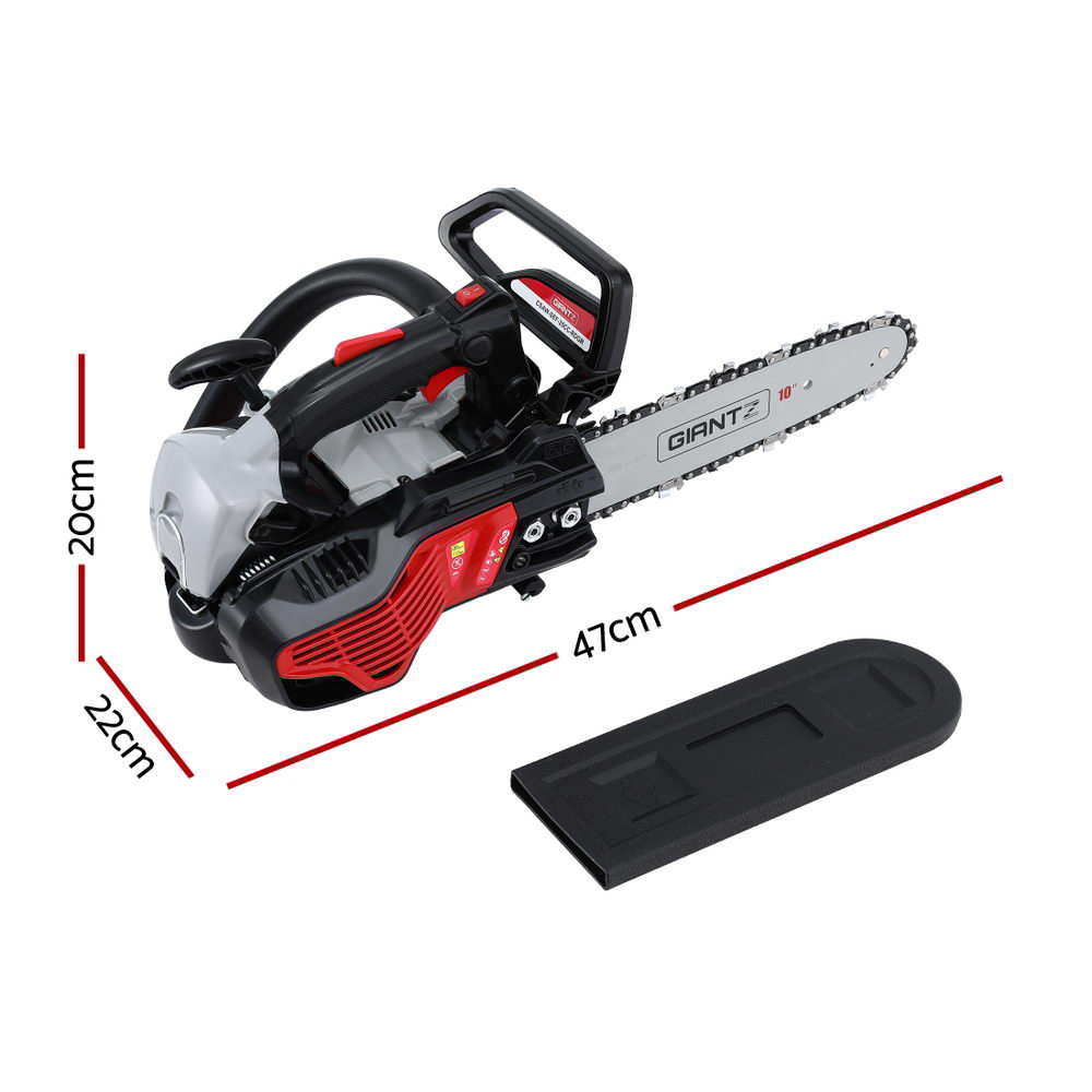 Giantz 25CC Petrol Chainsaw 10 Inch Lightweight Pruner view 2