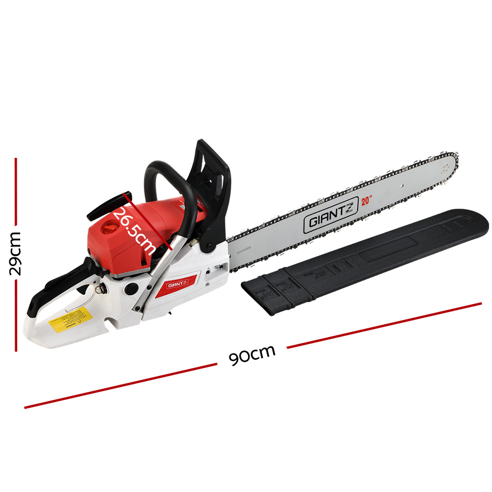 Giantz 62CC Petrol Chainsaw 20 Inch Bar Pruning Chain Saw view 2