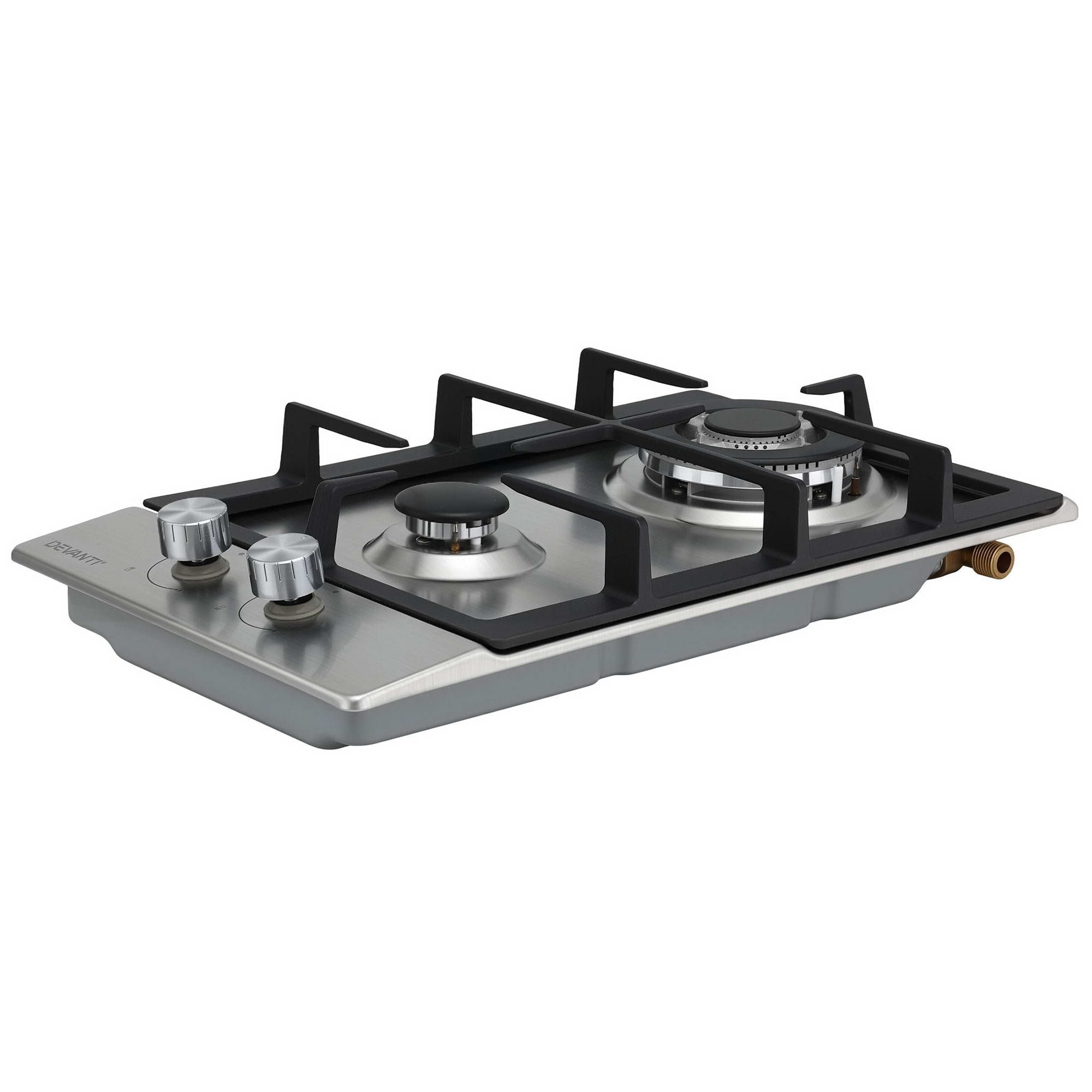 Devanti 30cm 2 Burner Gas Cooktop view 3