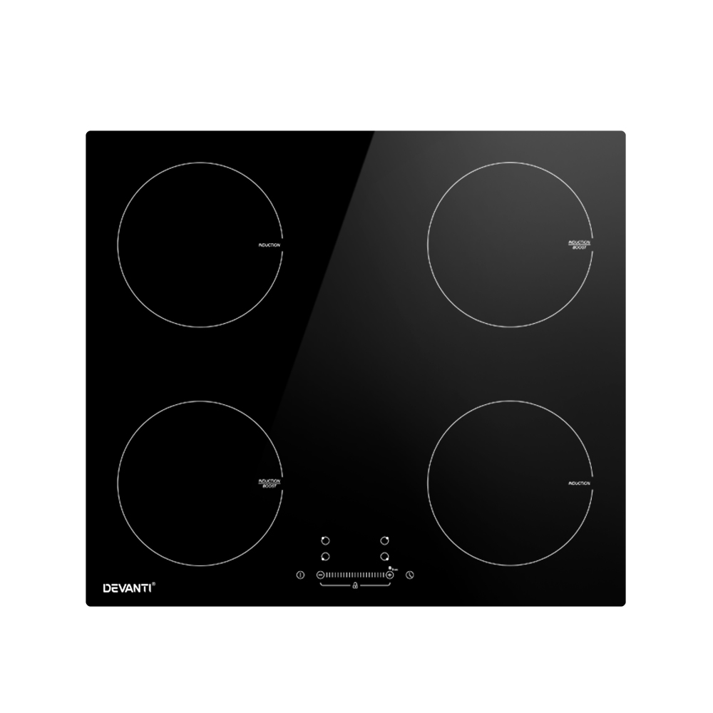 Devanti 60cm Induction Cooktop 4 Cooking Zones
