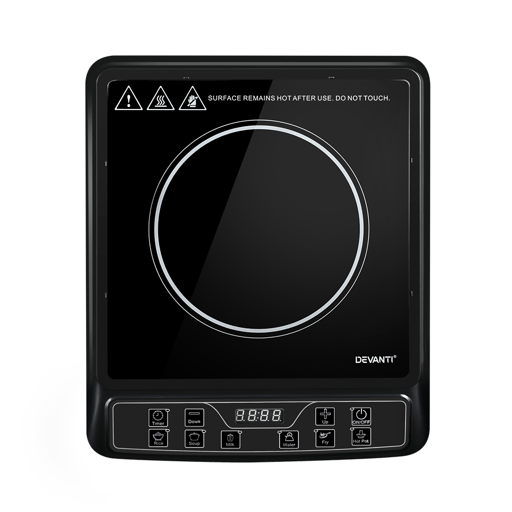 Devanti 30cm Portable Induction Cooktop 6 Modes