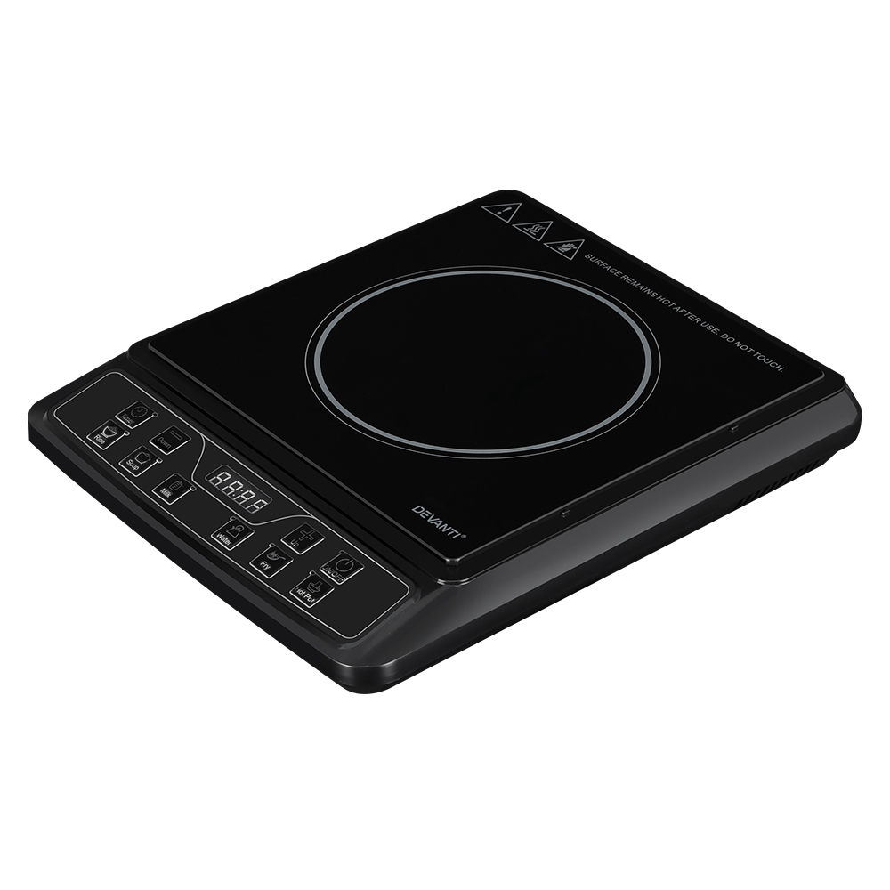 Devanti 30cm Portable Induction Cooktop 6 Modes view 3