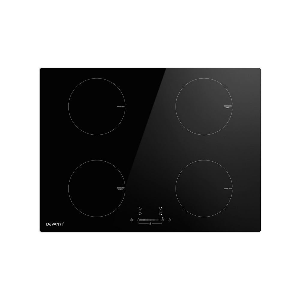 Devanti 70cm Induction Cooktop 4 Zones 7000W