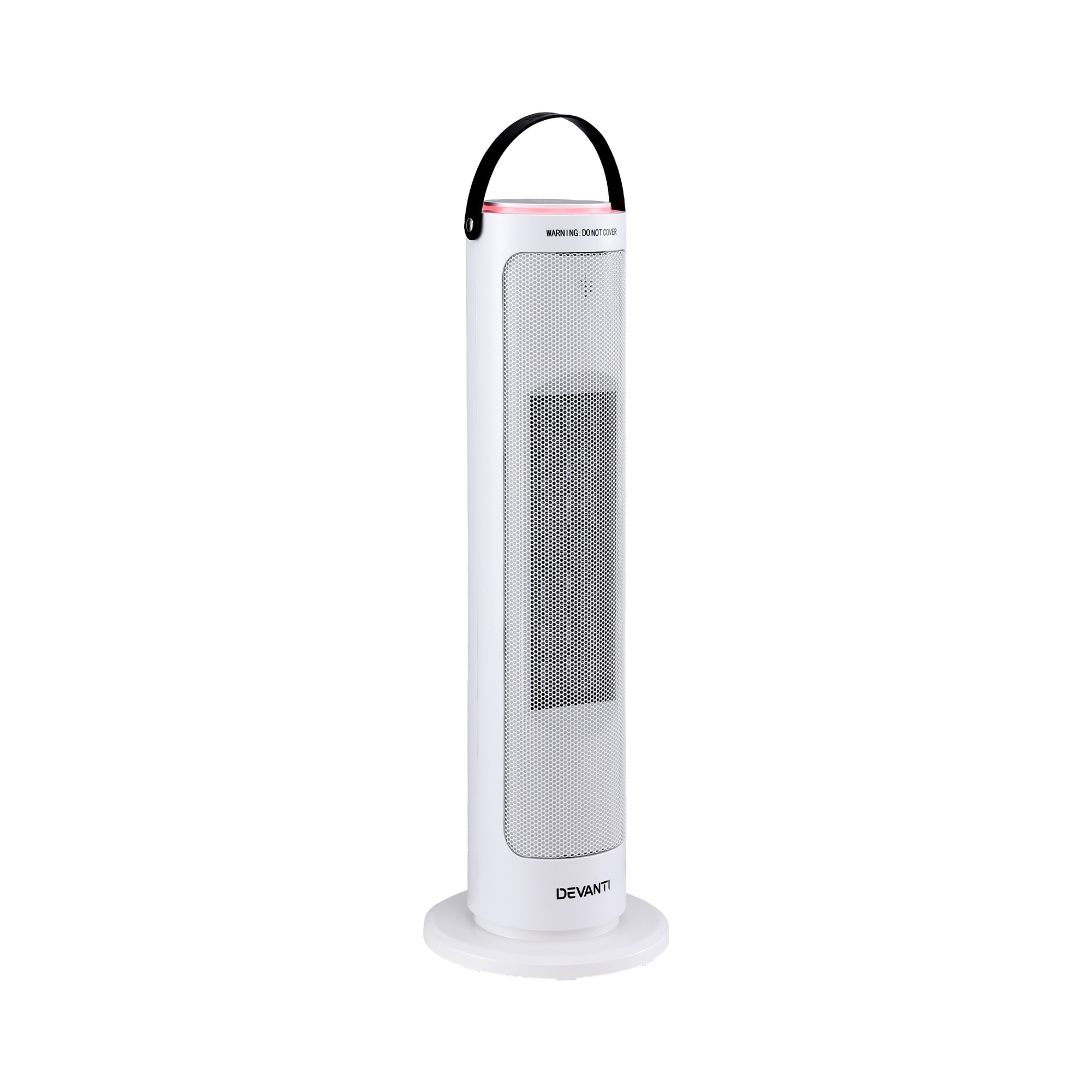 Devanti 2000W Ceramic Tower Heater Oscillating White view 3