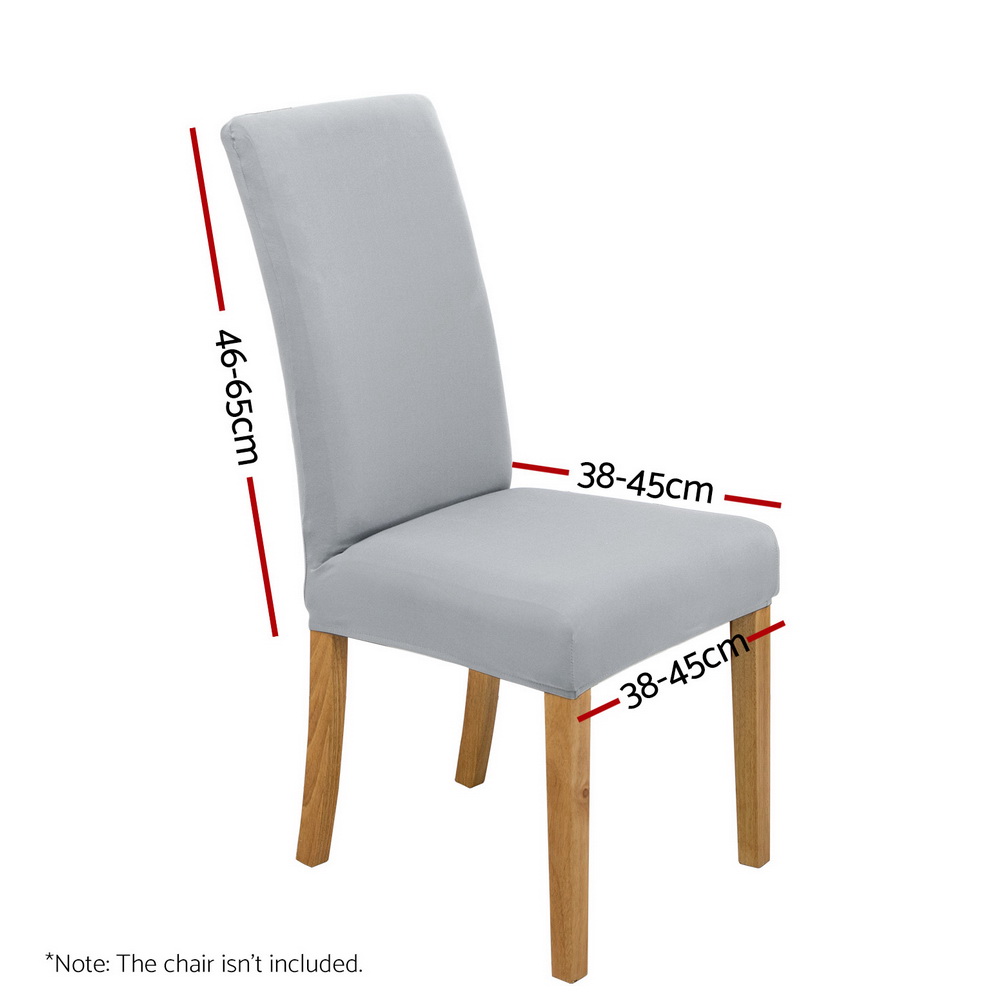 Artiss Stretch Dining Chair Covers, Set of 2 or 4 view 2