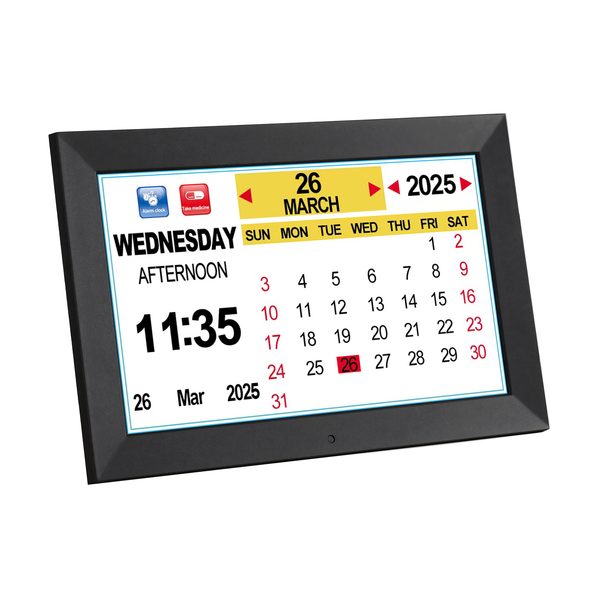 Artiss 10 Inch Digital Day Clock in 2 Colours view 2