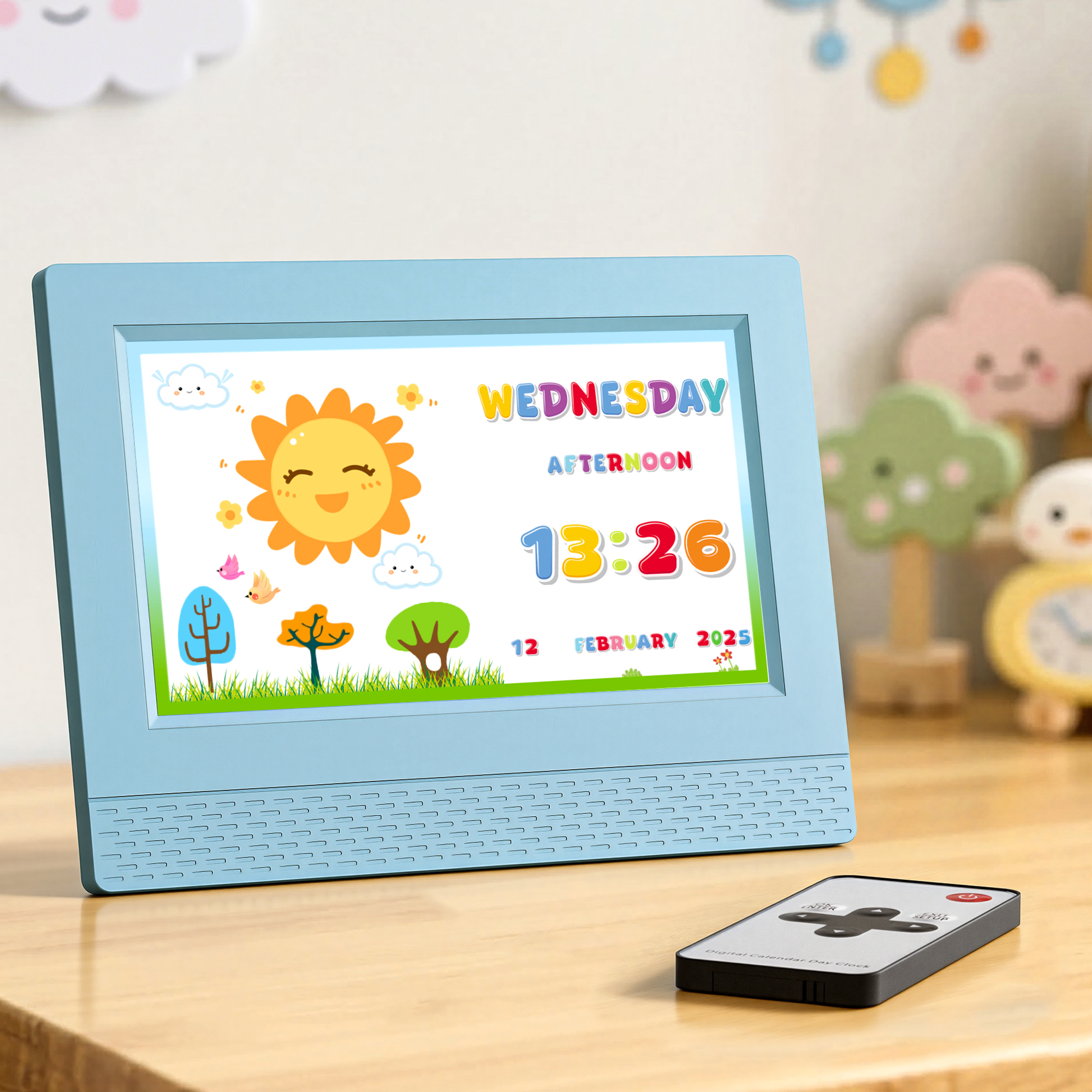 Artiss 7 Inch Kids Sleep Trainer Digital Day Clock
