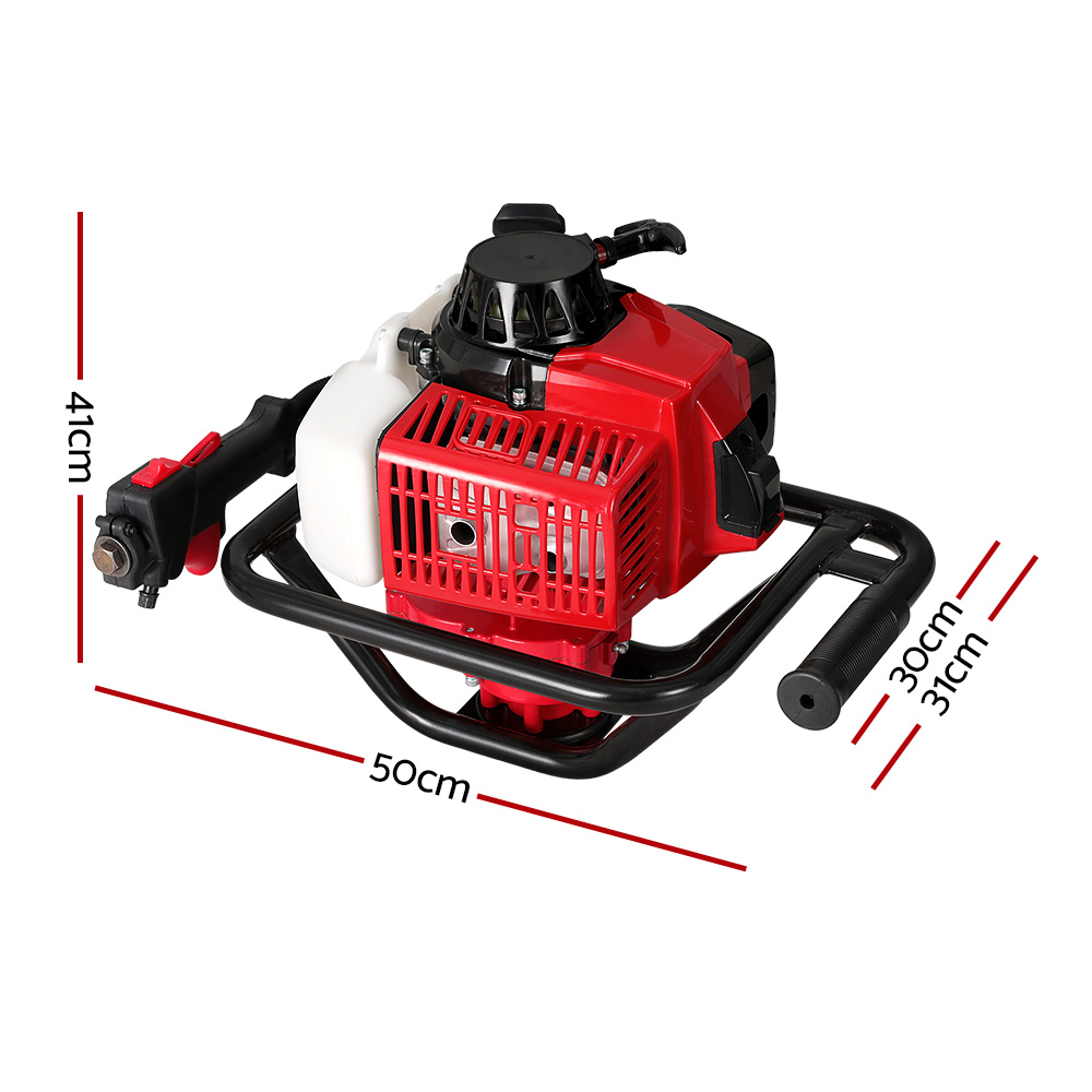 Giantz Post Hole Digger Petrol Motor Only, 2 Colours view 3