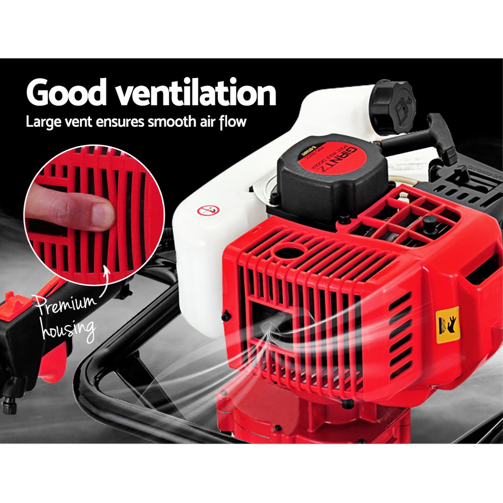 Giantz Post Hole Digger Motor Only 65cc, Red view 5
