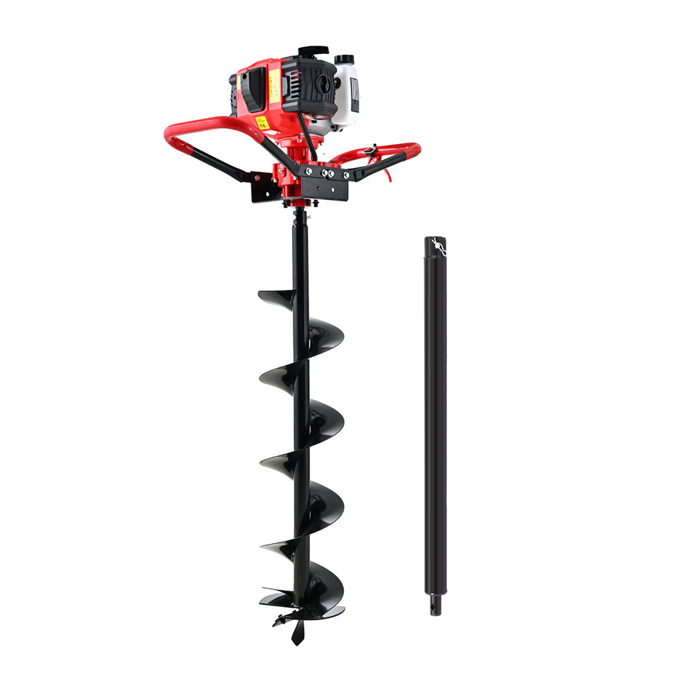 Giantz Post Hole Digger with 200mm Auger Bit and Extension view 3