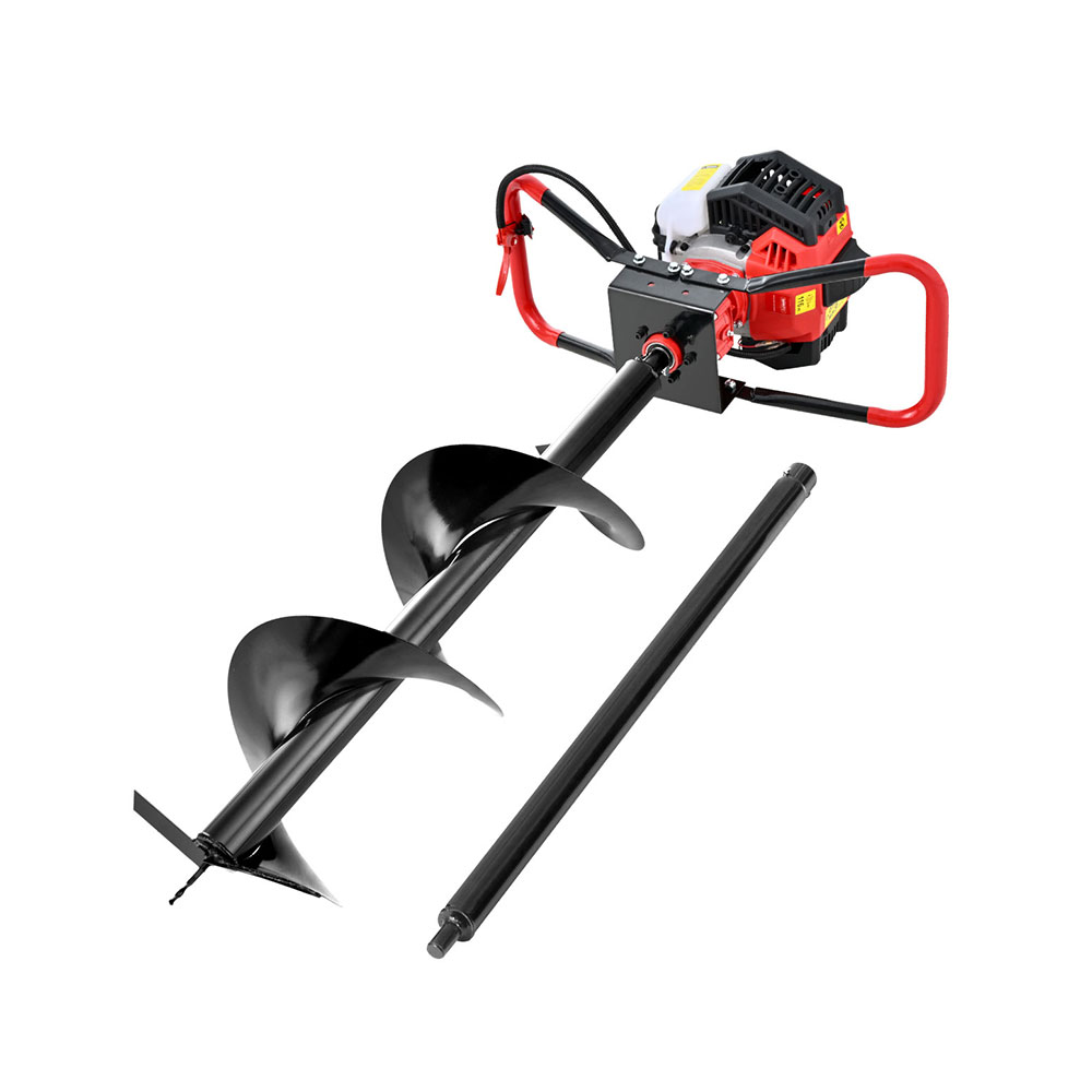 Giantz Post Hole Digger with 300mm Auger Bit and Extension