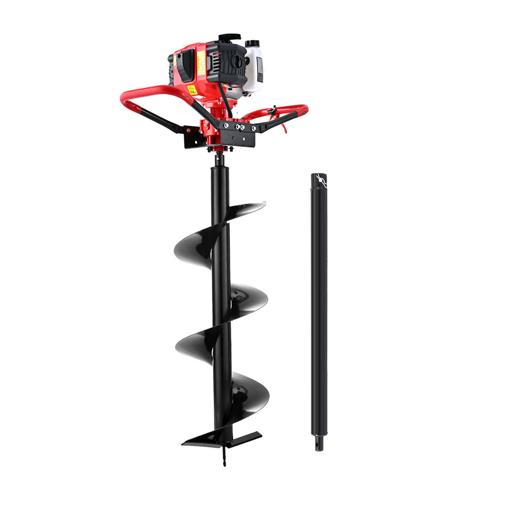 Giantz Post Hole Digger with 300mm Auger Bit and Extension view 3